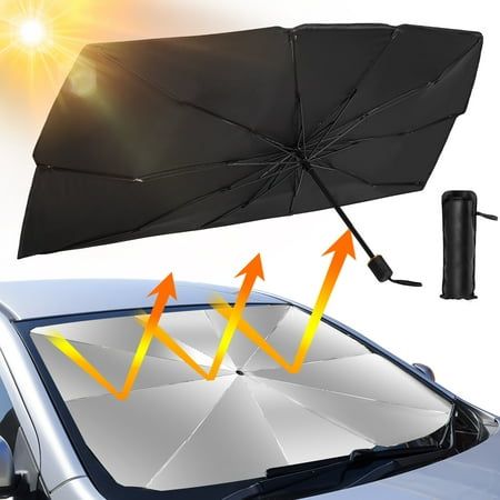 car windshield sun shade